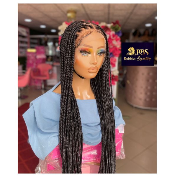 TOYOSI CHAMPAGNE TOAST BRAIDED WIG - Braided Wigs Store Nigeria